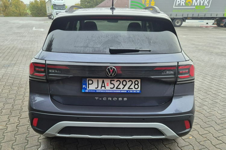 Volkswagen T-Cross Model 2025 r Salon Polska 1.5 TSi Przebieg: 2740 km zdjęcie 6