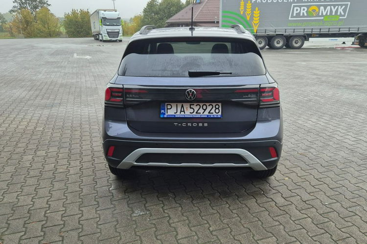 Volkswagen T-Cross Model 2025 r Salon Polska 1.5 TSi Przebieg: 2740 km zdjęcie 7