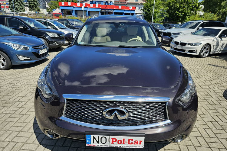 Infiniti QX70 skóra, kamera 360, grzane fotele, serwis, 4awd zdjęcie 3