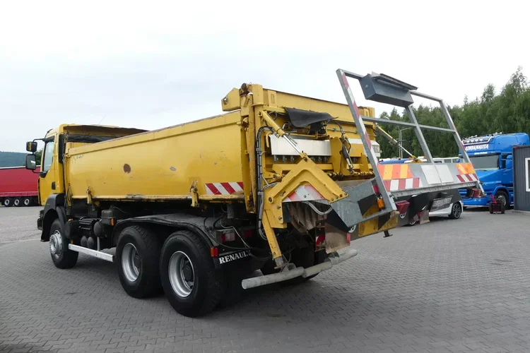Renault KERAX 370DXI / 6x4 / WYWROTKA 2-STR / HYDROBURTA / MANUAL / zdjęcie 5
