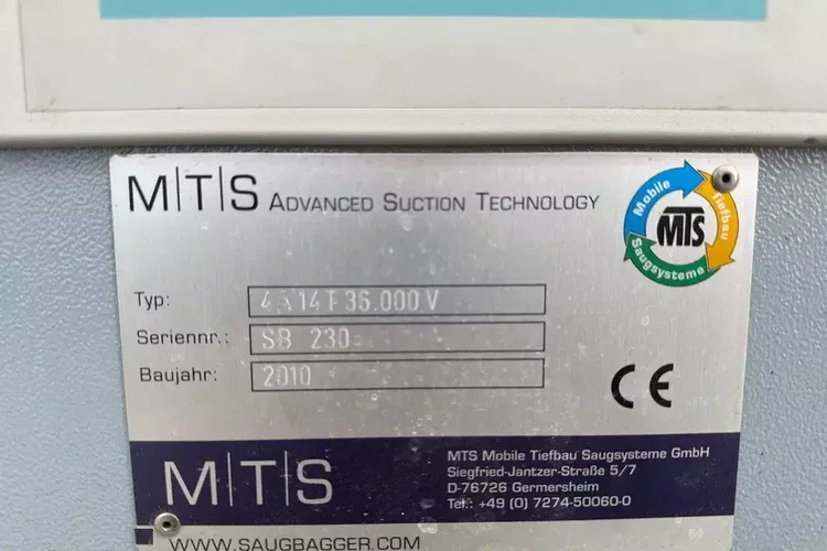 MAN TGS 35.480 8x4 / Koparka próżniowa MTS 4A14T 36.000V / 10 m3 zdjęcie 28