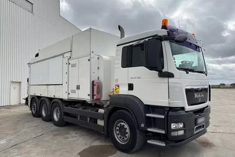 MAN TGS 35.480 8x4 / Koparka próżniowa MTS 4A14T 36.000V / 10 m3 zdjęcie 3