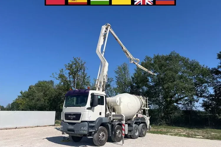 MAN TGS 32.400 / Pompogruszka / 8x4 / 426 MTH / 18 metrów zdjęcie 1