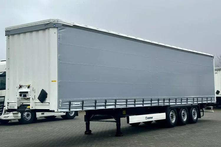 Krone STANDARD / FIRANKA / XL / FABRYCZNE OGUMIENIE / MAŁY PRZEBIEG / STAN BARDZO DOBRY zdjęcie 2