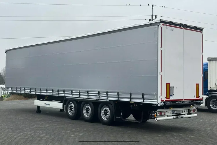 Krone STANDARD / FIRANKA / XL / FABRYCZNE OGUMIENIE / MAŁY PRZEBIEG / STAN BARDZO DOBRY zdjęcie 3