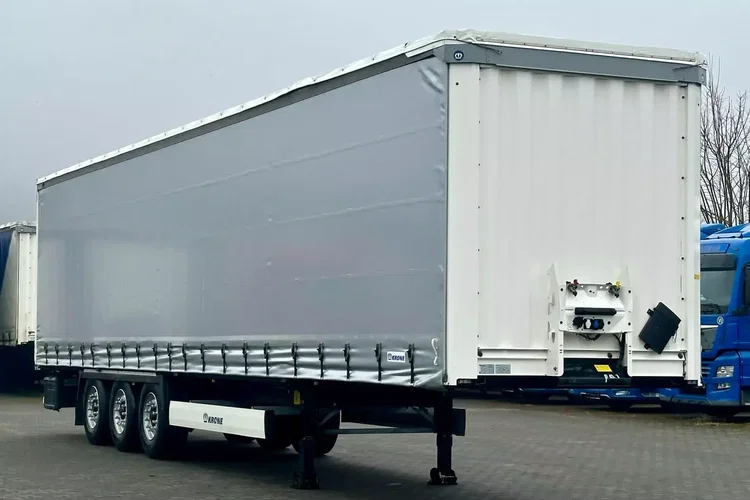 Krone STANDARD / FIRANKA / XL / FABRYCZNE OGUMIENIE / MAŁY PRZEBIEG / STAN BARDZO DOBRY zdjęcie 5