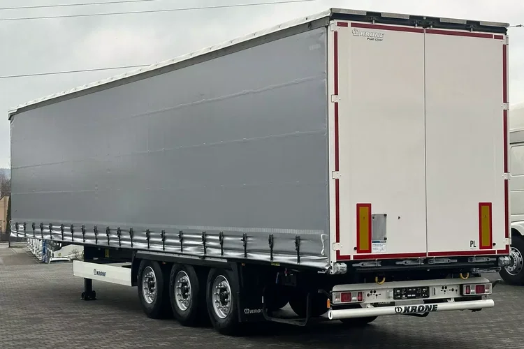 Krone STANDARD / FIRANKA / XL / FABRYCZNE OGUMIENIE / MAŁY PRZEBIEG / STAN BARDZO DOBRY zdjęcie 9