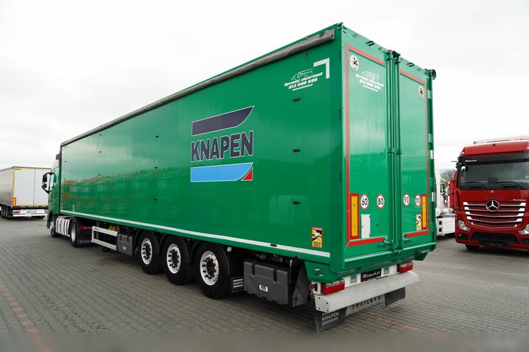 Volvo FH 500 / ZESTAW / HYDRAULIKA / RETARDER / I-SAVE / KLIMATYZACJA POSTOJOWA / KNAPEN / RUCHOMA PODŁOGA 90 M3 / OŚ PODNOSZONA / SAF / ALUFELGI / zdjęcie 3