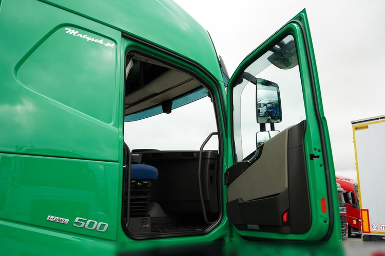 Volvo FH 500 / ZESTAW / HYDRAULIKA / RETARDER / I-SAVE / KLIMATYZACJA POSTOJOWA / KNAPEN / RUCHOMA PODŁOGA 90 M3 / OŚ PODNOSZONA / SAF / ALUFELGI / zdjęcie 41