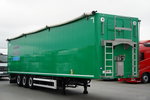 KNAPEN / RUCHOMA PODŁOGA / WALKING FLOOR 90 m3 / 2021 ROK / OŚ PODNOSZONA / OSIE SAF / ALUFELGI / zdjęcie 1