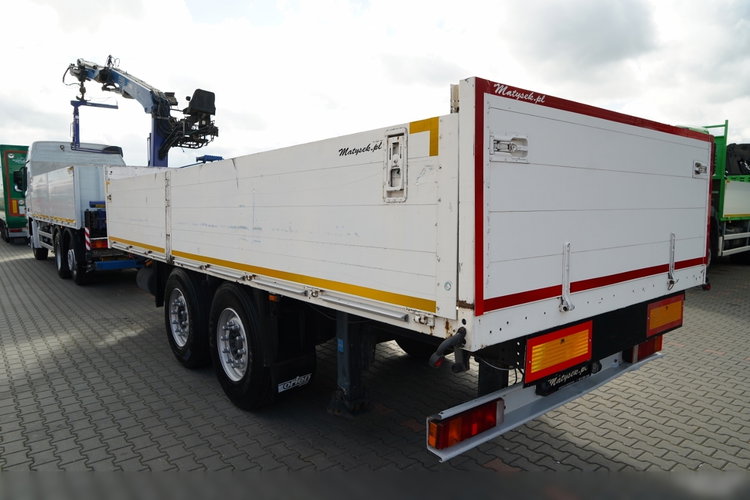 Mercedes BENZ / ACTROS 2548 / 6x2 /  ZESTAW BURTOWY - 6, 5 M / OŚ PODNOSZONA / +HDS FASSI /  wysów : 10.85 M / SIODEŁKO / ROTATOR / WIDŁY DO PALET / PRZYCZEPA 6, 5 M / SAF /  zdjęcie 17