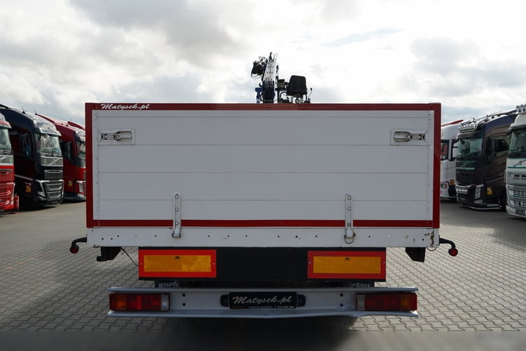 Mercedes BENZ / ACTROS 2548 / 6x2 /  ZESTAW BURTOWY - 6, 5 M / OŚ PODNOSZONA / +HDS FASSI /  wysów : 10.85 M / SIODEŁKO / ROTATOR / WIDŁY DO PALET / PRZYCZEPA 6, 5 M / SAF /  zdjęcie 18