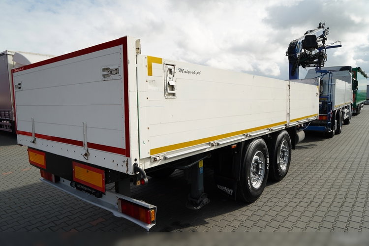 Mercedes BENZ / ACTROS 2548 / 6x2 /  ZESTAW BURTOWY - 6, 5 M / OŚ PODNOSZONA / +HDS FASSI /  wysów : 10.85 M / SIODEŁKO / ROTATOR / WIDŁY DO PALET / PRZYCZEPA 6, 5 M / SAF /  zdjęcie 19