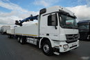 Mercedes BENZ / ACTROS 2548 / 6x2 /  ZESTAW BURTOWY - 6, 5 M / OŚ PODNOSZONA / +HDS FASSI /  wysów : 10.85 M / SIODEŁKO / ROTATOR / WIDŁY DO PALET / PRZYCZEPA 6, 5 M / SAF /  zdjęcie 37