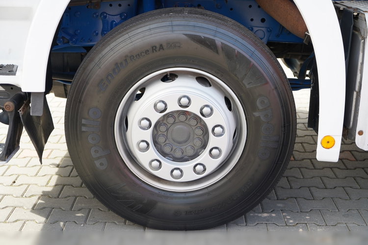 Mercedes BENZ / ACTROS 2548 / 6x2 /  ZESTAW BURTOWY - 6, 5 M / OŚ PODNOSZONA / +HDS FASSI /  wysów : 10.85 M / SIODEŁKO / ROTATOR / WIDŁY DO PALET / PRZYCZEPA 6, 5 M / SAF /  zdjęcie 42