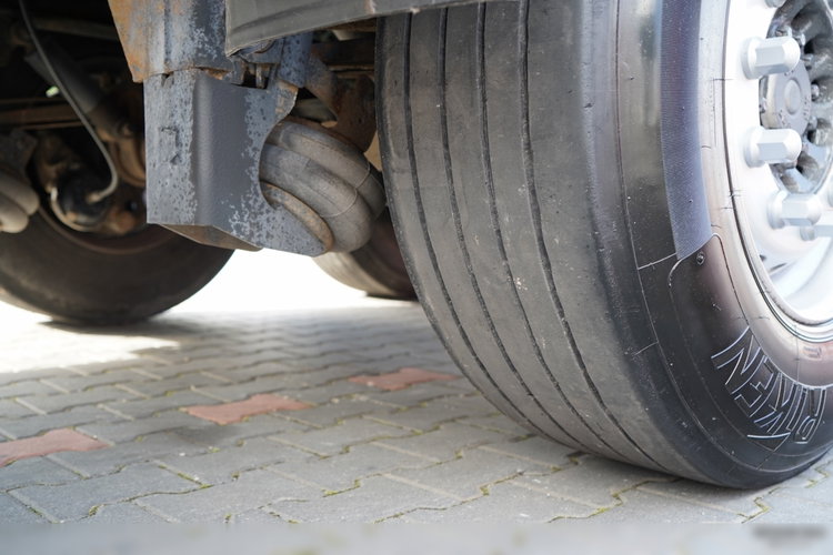 Mercedes BENZ / ACTROS 2548 / 6x2 /  ZESTAW BURTOWY - 6, 5 M / OŚ PODNOSZONA / +HDS FASSI /  wysów : 10.85 M / SIODEŁKO / ROTATOR / WIDŁY DO PALET / PRZYCZEPA 6, 5 M / SAF /  zdjęcie 47