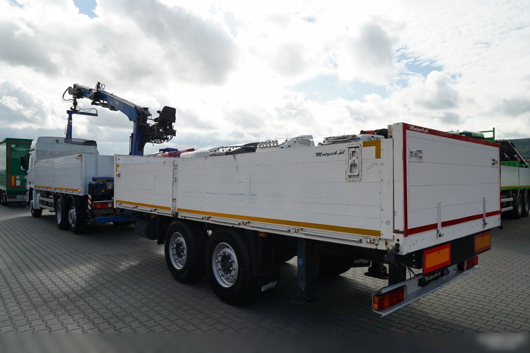Mercedes BENZ / ACTROS 2548 / 6x2 /  ZESTAW BURTOWY - 6, 5 M / OŚ PODNOSZONA / +HDS FASSI /  wysów : 10.85 M / SIODEŁKO / ROTATOR / WIDŁY DO PALET / PRZYCZEPA 6, 5 M / SAF /  zdjęcie 5
