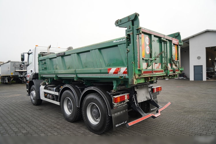 Mercedes AXOR 2636 / 6x4 / WYWROTKA 2 stronna / HYDROKLAPA / HYDROBURTA / SPECJALNY/  CZOŁOWNICA / MANUAL  zdjęcie 14
