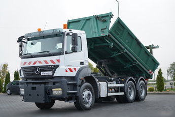Mercedes AXOR 2636 / 6x4 / WYWROTKA 2 stronna / HYDROKLAPA / HYDROBURTA / SPECJALNY/  CZOŁOWNICA / MANUAL 