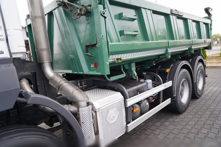 Mercedes AXOR 2636 / 6x4 / WYWROTKA 2 stronna / HYDROKLAPA / HYDROBURTA / SPECJALNY/  CZOŁOWNICA / MANUAL  zdjęcie 21