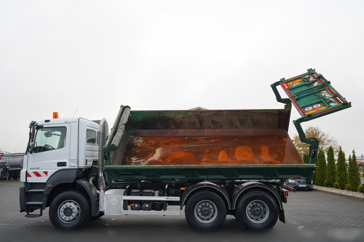 Mercedes AXOR 2636 / 6x4 / WYWROTKA 2 stronna / HYDROKLAPA / HYDROBURTA / SPECJALNY/  CZOŁOWNICA / MANUAL  zdjęcie 8