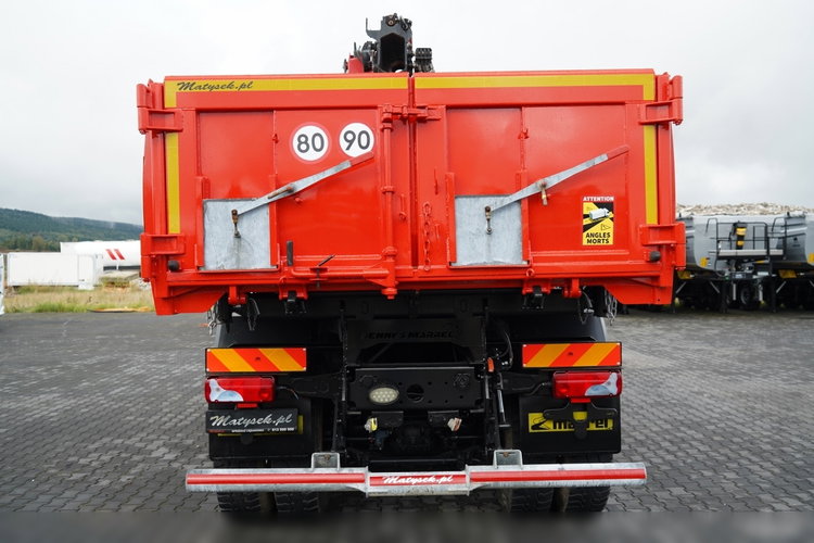 MAN TGS 26.400 / 6x4 / WYWROTKA 2 STRONNA  + HDS HMF 1530 K2  / HYDROBURTA / CHWYTAK / PILOT /  NAVI /  zdjęcie 23