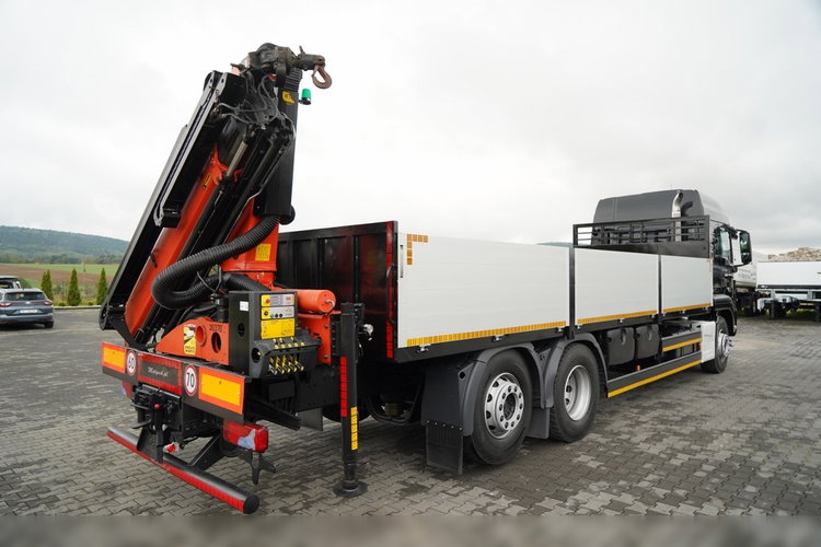 MAN TGS 26.440 / 6X2 / SKRZYNIOWY 7, 5 M / OŚ PODNOSZONA  + HDS PALFINGER PK 18002  / MAX UDŹWIG: 6 000 KG / STEROWANIE RADIOWE / ROTATOR / KLIMA POSTOJOWA /  UAL / EURO 6 zdjęcie 12