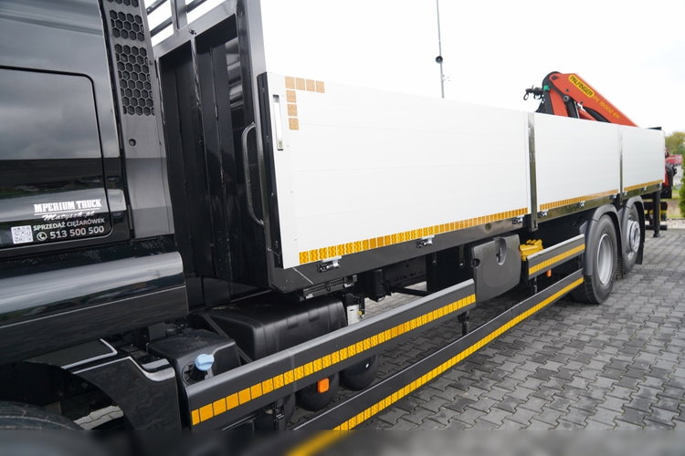 MAN TGS 26.440 / 6X2 / SKRZYNIOWY 7, 5 M / OŚ PODNOSZONA  + HDS PALFINGER PK 18002  / MAX UDŹWIG: 6 000 KG / STEROWANIE RADIOWE / ROTATOR / KLIMA POSTOJOWA /  UAL / EURO 6 zdjęcie 17