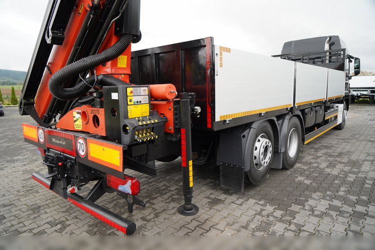 MAN TGS 26.440 / 6X2 / SKRZYNIOWY 7, 5 M / OŚ PODNOSZONA  + HDS PALFINGER PK 18002  / MAX UDŹWIG: 6 000 KG / STEROWANIE RADIOWE / ROTATOR / KLIMA POSTOJOWA /  UAL / EURO 6 zdjęcie 20