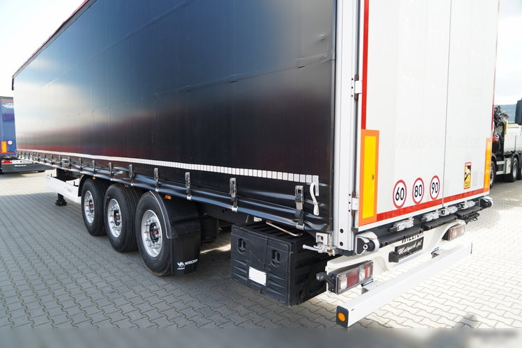 Wielton / FIRANKA STANDARD / MULDA DO STALI - 9 M  / OŚ PODNOSZONA / SAF / DACH PODNOSZONY / zdjęcie 11