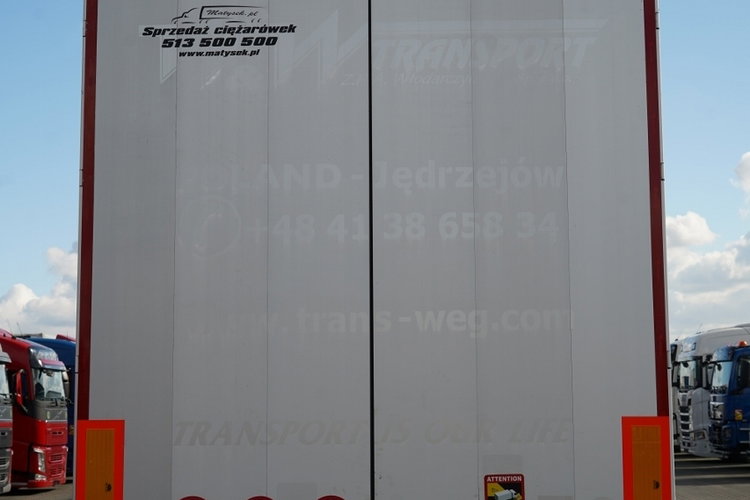 Wielton / FIRANKA STANDARD / MULDA DO STALI - 9 M  / OŚ PODNOSZONA / SAF / DACH PODNOSZONY / zdjęcie 12