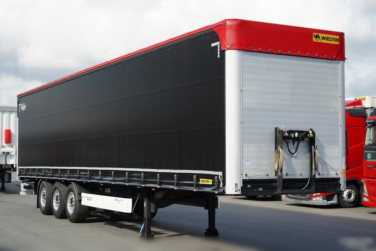 Wielton / FIRANKA STANDARD / MULDA DO STALI - 9 M  / OŚ PODNOSZONA / SAF / DACH PODNOSZONY / zdjęcie 1