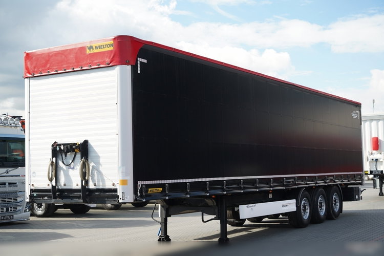 Wielton / FIRANKA STANDARD / MULDA DO STALI - 9 M  / OŚ PODNOSZONA / SAF / DACH PODNOSZONY / zdjęcie 3