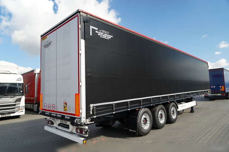 Wielton / FIRANKA STANDARD / MULDA DO STALI - 9 M  / OŚ PODNOSZONA / SAF / DACH PODNOSZONY / zdjęcie 7