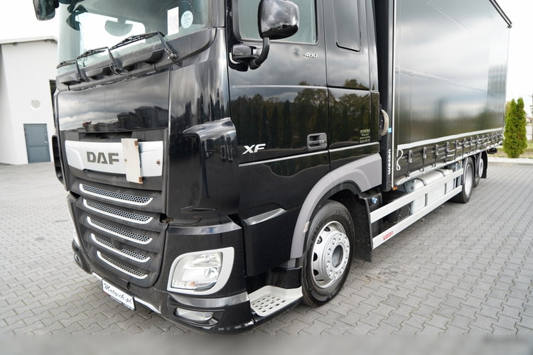 DAF XF 480 / SOLÓWKA / 6X2 / MEGA / OŚ PODNOSZONA / KLIMATYZACJA POSTOJOWA / 2019 / zdjęcie 11