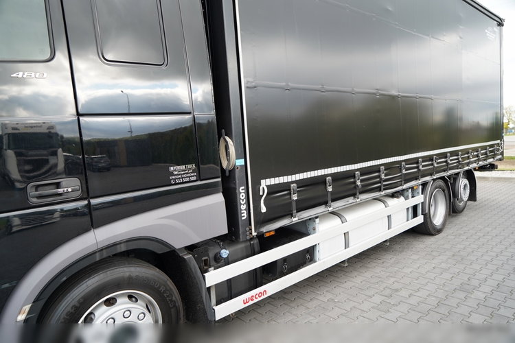 DAF XF 480 / SOLÓWKA / 6X2 / MEGA / OŚ PODNOSZONA / KLIMATYZACJA POSTOJOWA / 2019 / zdjęcie 12