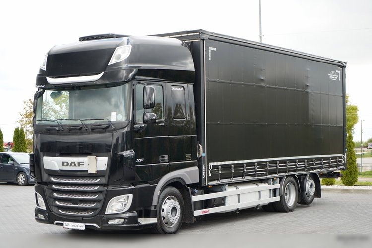 DAF XF 480 / SOLÓWKA / 6X2 / MEGA / OŚ PODNOSZONA / KLIMATYZACJA POSTOJOWA / 2019 / zdjęcie 3