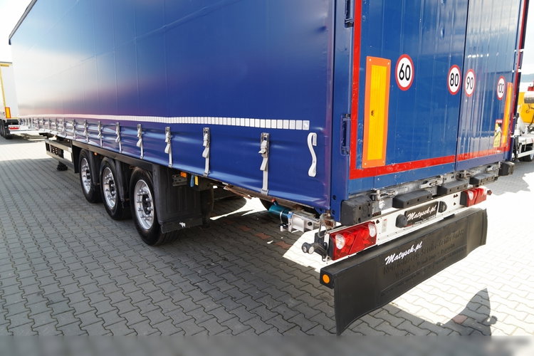 Schmitz FIRANKA VARIOS / PODNOSZONY DACH / OPONY 385/55 R22, 5 / 2016 ROK zdjęcie 11