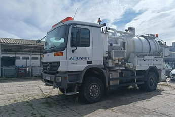 Mercedes ACTROS 1841 4X4 WUKO Muller Vacumaster F 100 E / Asenizacyjny / I-właściciel