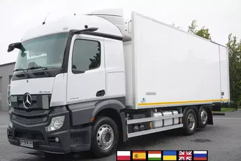 Mercedes Actros 2545 MP5 / Chłodnia Lecapitaine 18 EPAL / Bitemperatura / Carrier Supra 850 MT / ADR AT