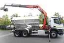 Mercedes Arocs 2636 6x4 / Fassi F175 / 7.7 t / 10 m / Wywrotka 2-stronna / Hydroburta zdjęcie 9