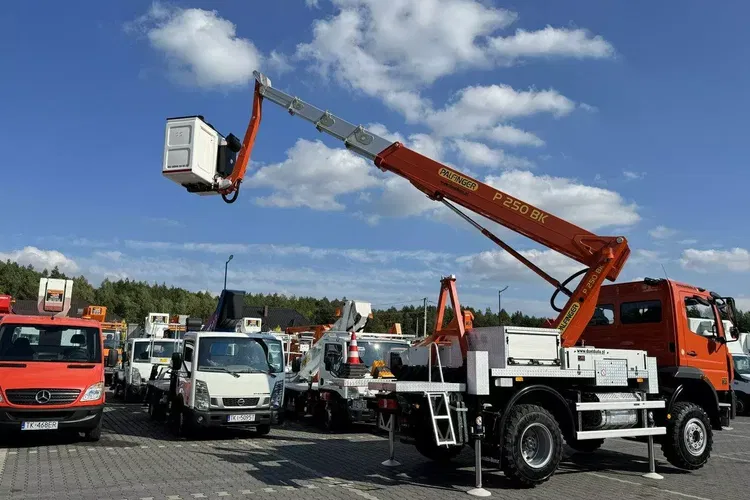 Mercedes Atego 818 E6 4x4 Zwyżka PALFINGER P250 BK Podnośnik Koszowy zdjęcie 13