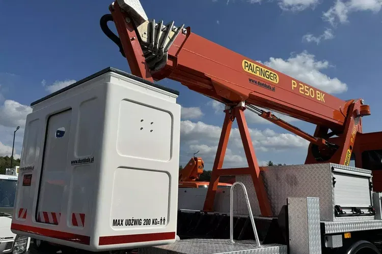 Mercedes Atego 818 E6 4x4 Zwyżka PALFINGER P250 BK Podnośnik Koszowy zdjęcie 14