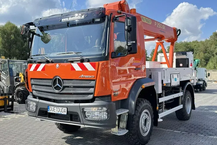 Mercedes Atego 818 E6 4x4 Zwyżka PALFINGER P250 BK Podnośnik Koszowy zdjęcie 16