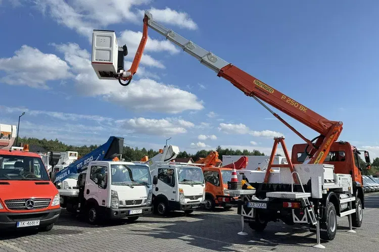 Mercedes Atego 818 E6 4x4 Zwyżka PALFINGER P250 BK Podnośnik Koszowy zdjęcie 28