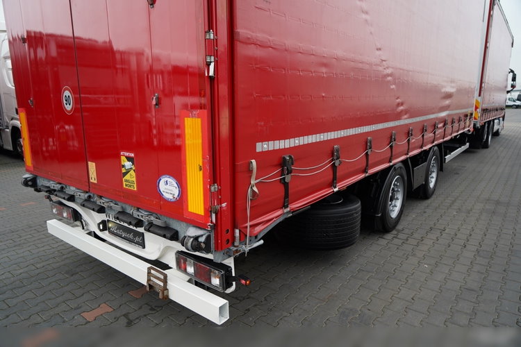 Volvo FH 460 / ZESTAW TANDEM / 120 M3 / PRZEJAZDOWY / I-SAVE / KLIMA POSTOJOWA / OŚ PODNOSZONA SKRĘTNA / WIELTON / PLANDEKA ZBROJONA  6x2 zdjęcie 14