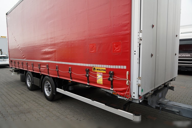 Volvo FH 460 / ZESTAW TANDEM / 120 M3 / PRZEJAZDOWY / I-SAVE / KLIMA POSTOJOWA / OŚ PODNOSZONA SKRĘTNA / WIELTON / PLANDEKA ZBROJONA  6x2 zdjęcie 16