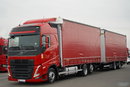 Volvo FH 460 / ZESTAW TANDEM / 120 M3 / PRZEJAZDOWY / I-SAVE / KLIMA POSTOJOWA / OŚ PODNOSZONA SKRĘTNA / WIELTON / PLANDEKA ZBROJONA  6x2 zdjęcie 2