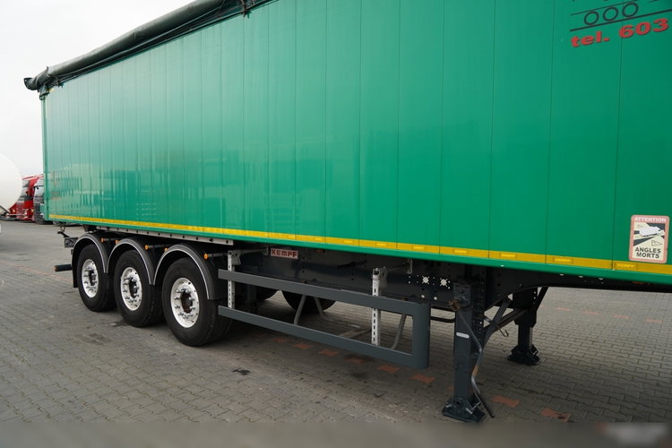 KEMPF WYWROTKA 60m3 / KLAPO DRZWI / OŚ PODNOSZONA / 2021  zdjęcie 9