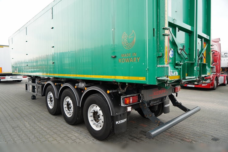 KEMPF WYWROTKA 60m3 / KLAPO DRZWI / OŚ PODNOSZONA / 2021  zdjęcie 11